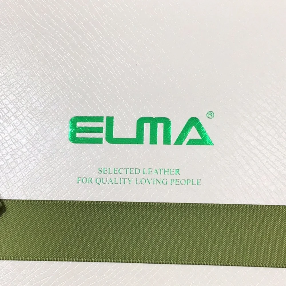 Elma violet lamb skin leather gloves with cashmere lining